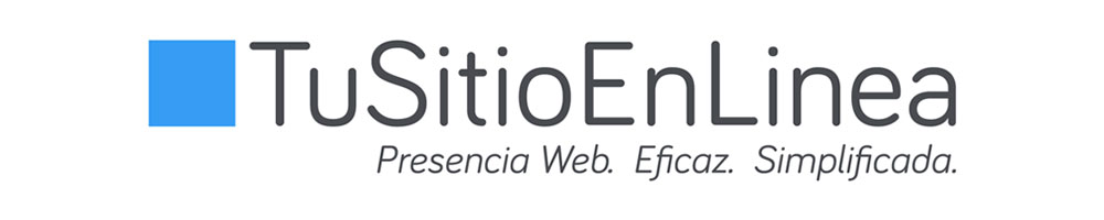 Logo y Slogan de TuSitioEnLinea - ¿Quien es TuSitioEnLinea?